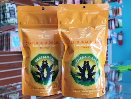 Emerald Sky Gummies California Orange 100mg Edibles
