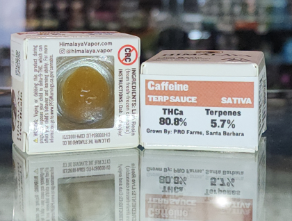 Himalaya Caffeine 1g Live Resin Sauce Concentrate
