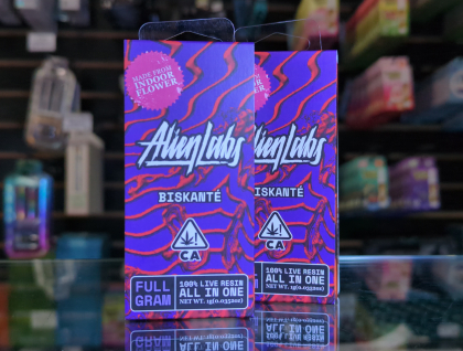 Alien Labs Binskante 1g Live Resin All In One Cartridge