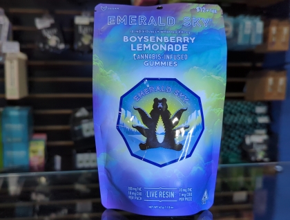 Emerald Sky Boysenberry Lemonade 100mg Live Resin Edibles