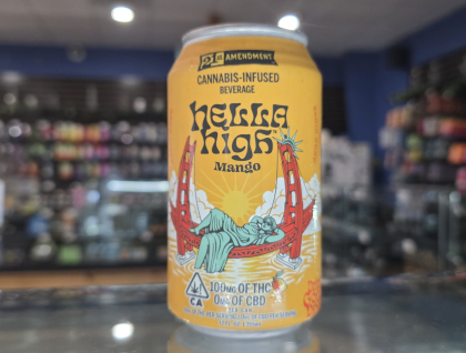 21st Amendment Hella High Mango 100mg infused beverage