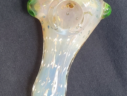4in Gold Fumed Hand pipe Heavy