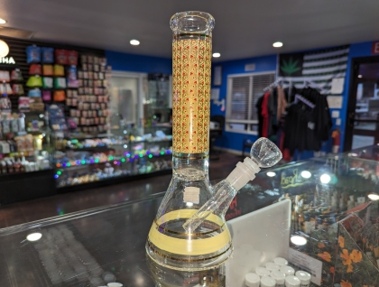 Beaker Color Design Neck 10in