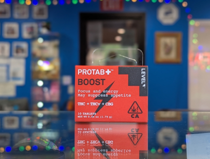 Level Protab Boost THC/THCV/CBG Tablets 10-pk 229.83mg